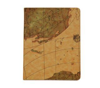 Seabook PU leather ipad case three stand angles Nautical chart case series for ipad 2/3/4 Computers & Accessories