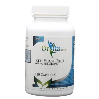 DrVita Red Yeast Rice � 600mg  120 Capsules Health & Personal Care