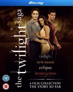 Twilight Saga (Quad Pack)      Blu ray