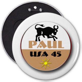 Ron Paul 45 Pinback Button