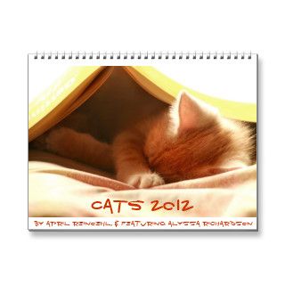 Cats 2012 calendar