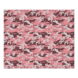 Military Camouflage Pattern   Pink Brown Gray Print
