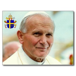 The Venerable Pope John Paul II Postcard