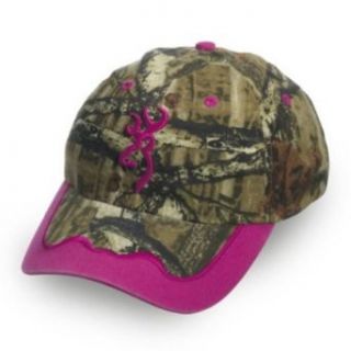 Browning Women's Magenta Camo Cap One Size Clothing