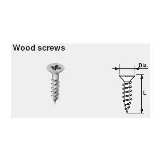 Blum   BL   606N 100   Wood Screws   Box of 100 screws