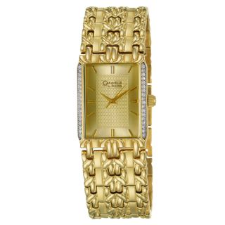 Caravelle by Bulova Men's Yellow Gold plated Steel Watch Caravelle by Bulova Men's Caravelle by Bulova Watches