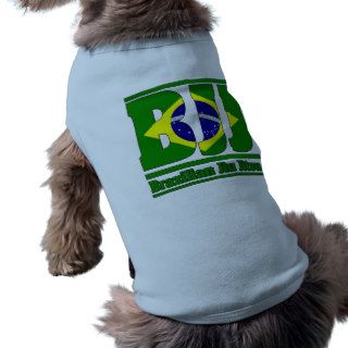 BJJ Brazilian Jiu Jitsu Flag MMA Dog Tee