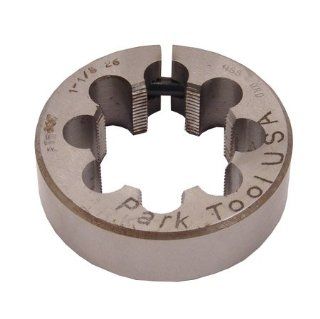 Park #607, 1 1/8" x 26 tpi Threaded Die Only for FTS 1  Bike Hand Tools  Sports & Outdoors