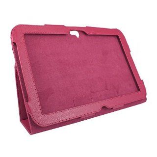 Sanheshun Folio Stand Leather Case Compatible with Google Nexus 10 Color Rose Computers & Accessories