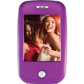 Ematic EM604VIDPR 3 Inch Touch Screen 4 GB  Video Player with Built In 5MP Digital Camera (Purple)   Players & Accessories