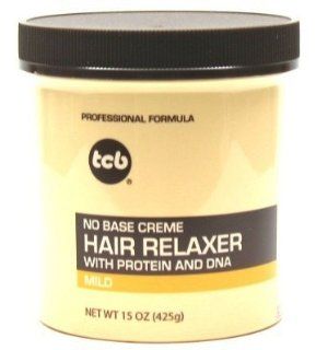 TCB Hair Relaxer 15 oz. Mild Jar (Case of 6) Health & Personal Care