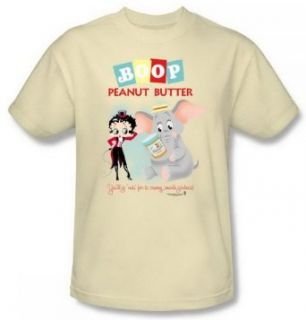 Betty Boop Peanut Butter Elephant Adult Shirt BB605 AT Clothing