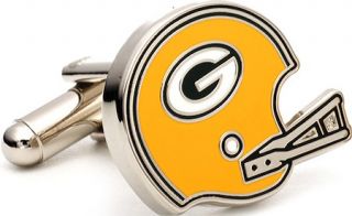 Cufflinks Inc Retro Green Bay Packers Helmets