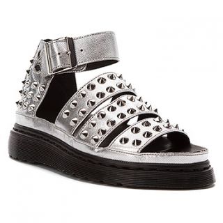 Dr Martens Liza Studded Sandal  Women's   Silver Mora