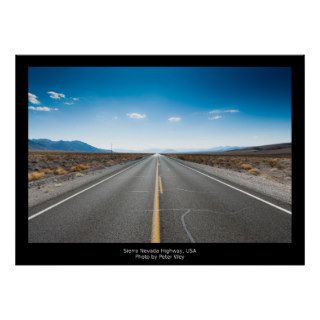 sierra nevada highway posters