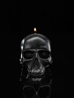 Medium Skull Candle by D.L. & Co.