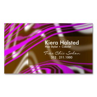 Jungle 1 Business Card (violet/brown)