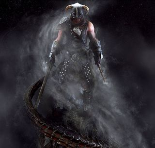 Skyrim Dragonborn Statue