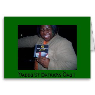 Happy St Patricks Day   funny card