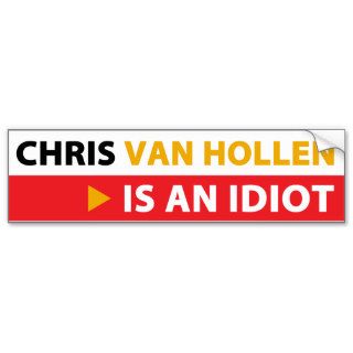 Chris Van Hollen Bumper Sticker