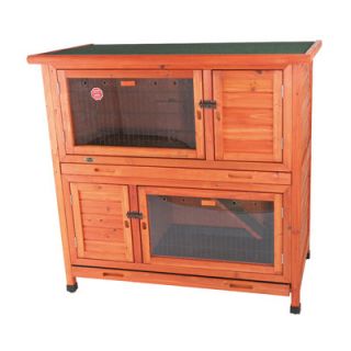 Trixie Pet Products 2 in 1 Rabbit Hutch with Insulation