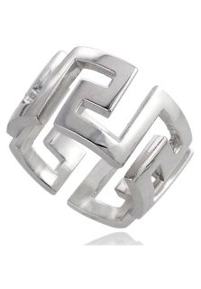 Adi Designs SR 5198 06  Jewelry,Womens Sterling Silver Cutout Greek Key Ring, Fine Jewelry Adi Designs Rings Jewelry