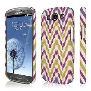 Colorful Aztec Stripes Flex Case Cover for Samsung Galaxy S3 S III Cell Phones & Accessories