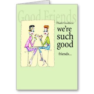 Girlfriend birthday or friendship card