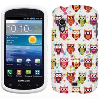 Samsung Galaxy Metrix Colorful Cute Owls Phone Case Cell Phones & Accessories