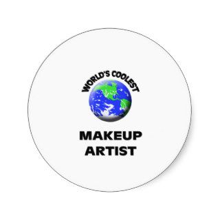 World's Coolest Makeup Artist Stickers