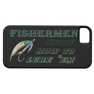 Fishing Angler Funny Fisherman Know How To Lure Em iPhone 5 Cases