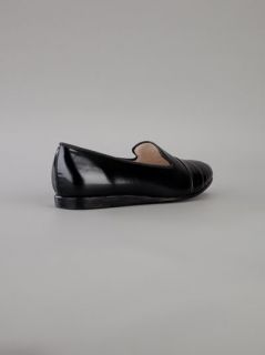 B Store  Flat Leather Loafer