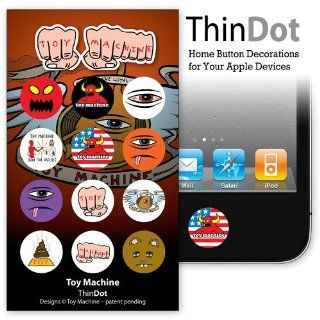ThinDot Home Button Stickers for iPod/iPhone/iPad   Toy Machine  Players & Accessories