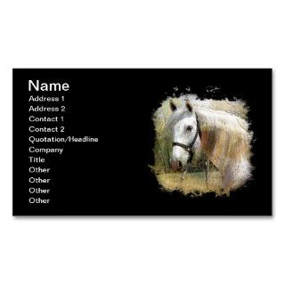 ANDALUSIAN HORSE PORTRAIT BUSINESS CARD TEMPLATE