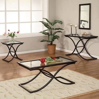 wildon home vogue coffee table set with