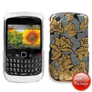 Fits RIM Blackberry 8520 8530 9300 9330 Curve, Curve 3G Hard Plastic Snap on Cover Thriving Roses Reflex AT&T, Sprint, Verizon Cell Phones & Accessories