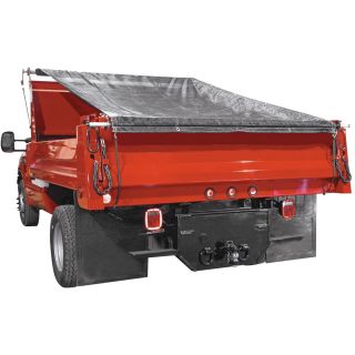TruckStar Dump Tarp Roller Kit — 7 1/2ft. x 20ft. Mesh Tarp, Model# DTR7520  Dump Trailer Tarps