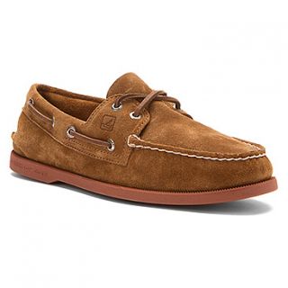 Sperry Top Sider Authentic Original 2 Eye Suede  Men's   Tan Suede