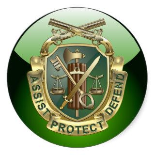 [500] Military Police Regimental Insignia Stickers
