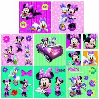 Minnie Mouse Square Stickers Toys & Games
