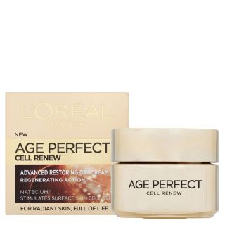 LOreal Paris Dermo Expertise Age Perfect Cell Renew Advanced Restoring Day Cream   SPF15 (50ml)      Health & Beauty
