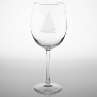 Rolf Glass Sailboat All purpose Large 19 ounce Wine Glasses (Set of 4) Rolf Glass Wine Glasses