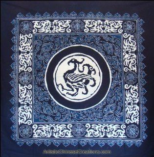 Chinese Wall Decor / Chinese Folk Art Chinese Batik Wall Hanging   Phoenix Symbol   Tapestries
