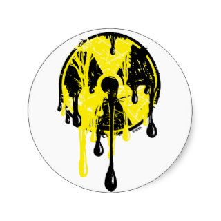 Nuclear meltdown stickers