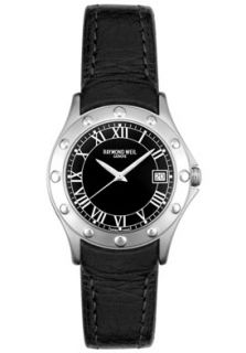 Raymond Weil 5390 STC 00200  Watches,Womens Tango Black Leather, Casual Raymond Weil Quartz Watches
