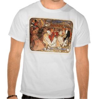 Amants, Alphonse Mucha Shirts