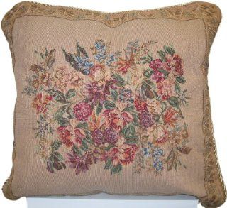 DaDa Bedding DP 3100 Wildflower Wonderland Woven Decorative Pillow, 18 Inch   Throw Pillows