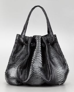 Nancy Gonzalez Python & Crocodile Knot Tote Bag