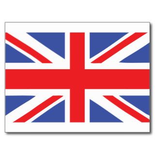 UK flag   united kingdom Postcard