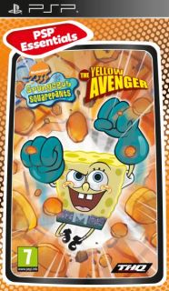 SpongeBob SquarePants Yellow Avenger (PSP Essentials)      PSP